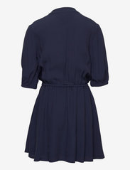 Tommy Hilfiger - SOLID SHIRT DRESS - long-sleeved casual dresses - twilight navy - 1
