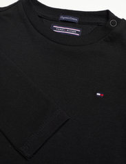 Tommy Hilfiger - BOYS BASIC CN KNIT L/S - plain long-sleeved t-shirts - meteorite - 2