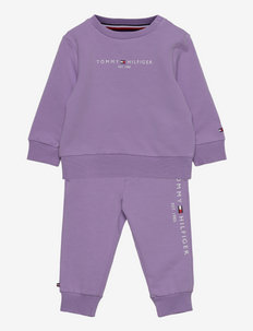 BABY ESSENTIAL CREWNECK SET - joggedresser - violet viola