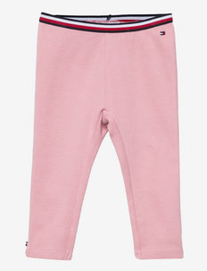 BABY RIB LEGGING - leggings - broadway pink