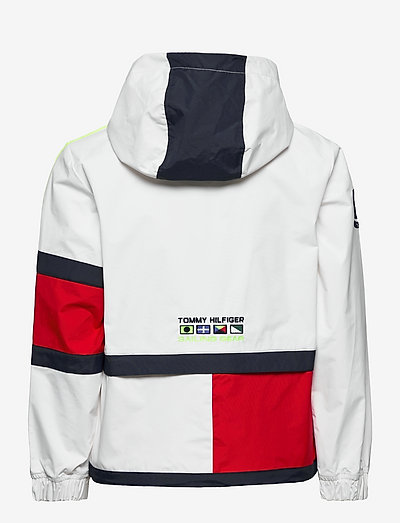 white sailing jacket