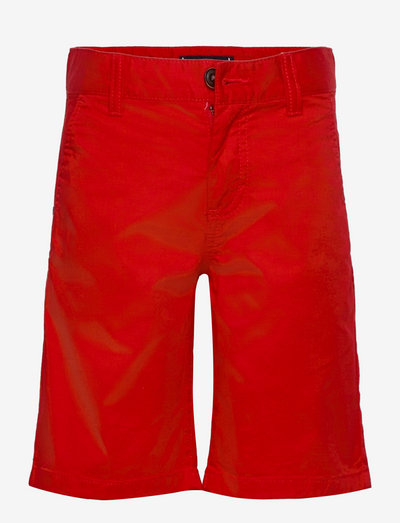 ESSENTIAL CHINO SHORT TH FLEX - chino shorts - deep crimson