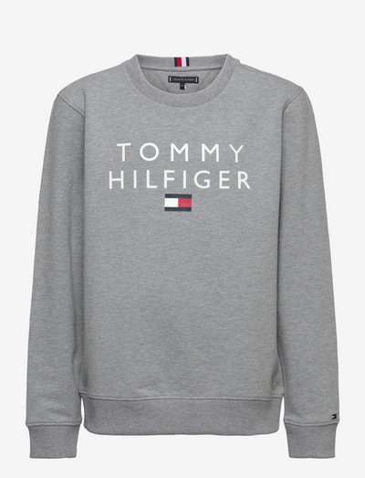 TH LOGO SWEATSHIRT - sweatshirts - light grey heather