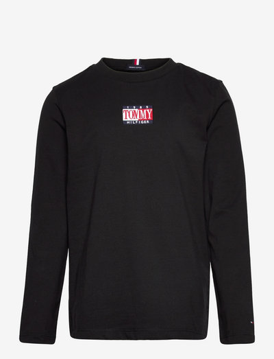 TIMELESS TOMMY TEE L/S - long-sleeved t-shirts - black