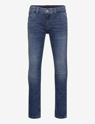 SPENCER SLIM TAPERED - jeans - mediumusedcrsshtch