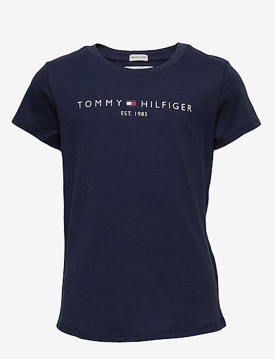 ESSENTIAL TEE S/S - gładki t-shirt z krótkimi rękawami - twilight navy