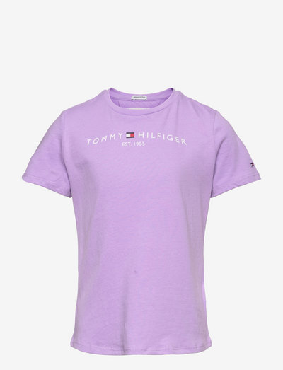 ESSENTIAL TEE S/S - t-shirt uni à manches courtes - violet viola