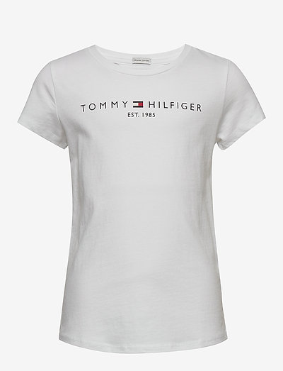 ESSENTIAL TEE S/S - gładki t-shirt z krótkimi rękawami - white
