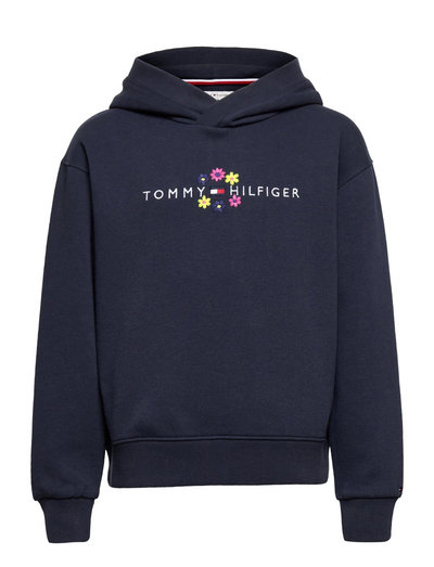 tommy embroidered hoodie