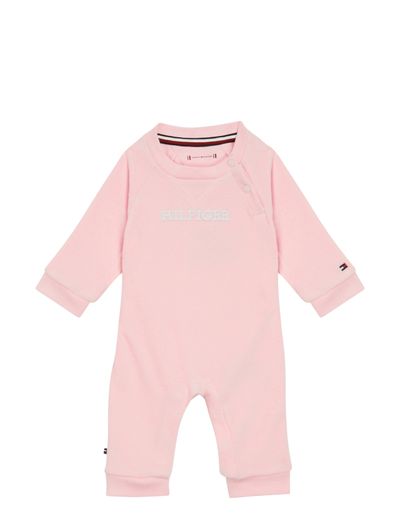 BABY CURVED MONOTYPE COVERALL - Strampler