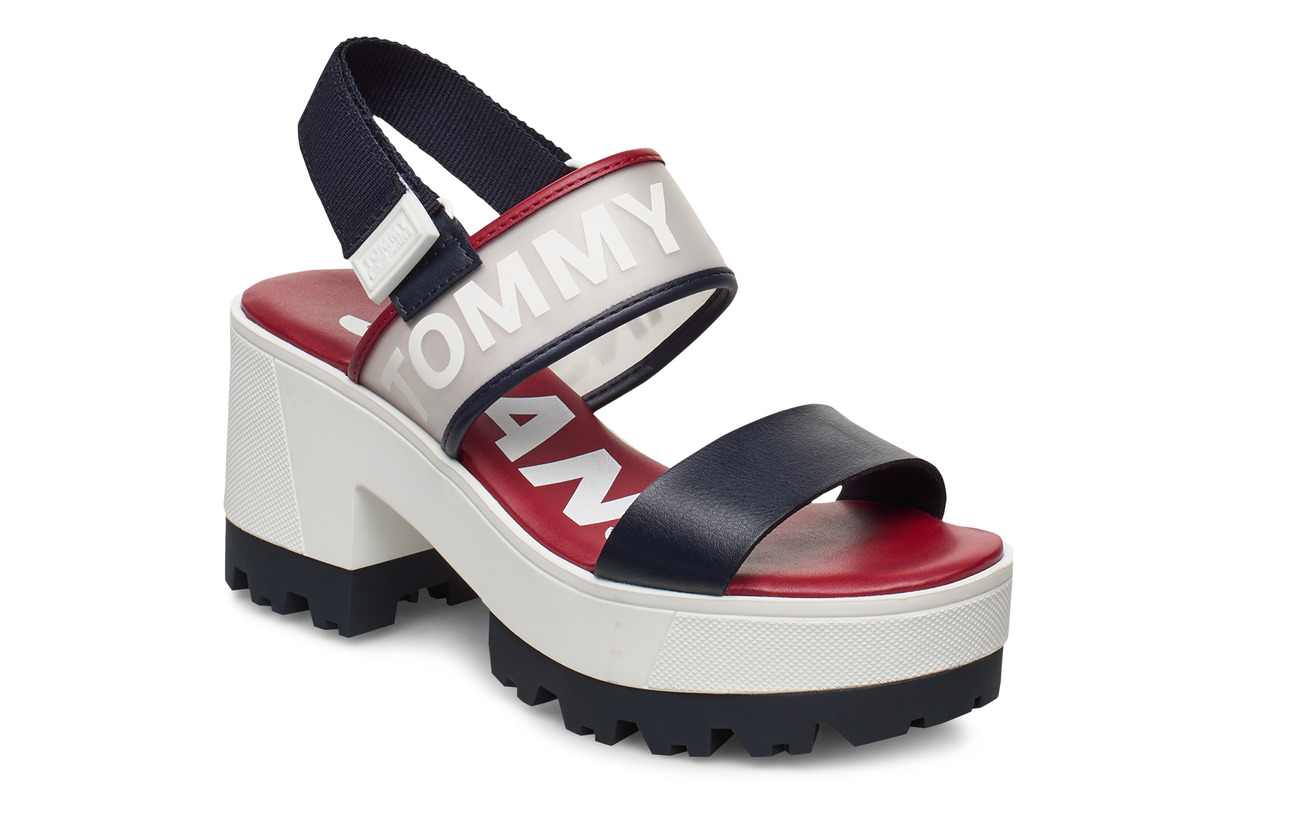 navy tommy hilfiger sandals