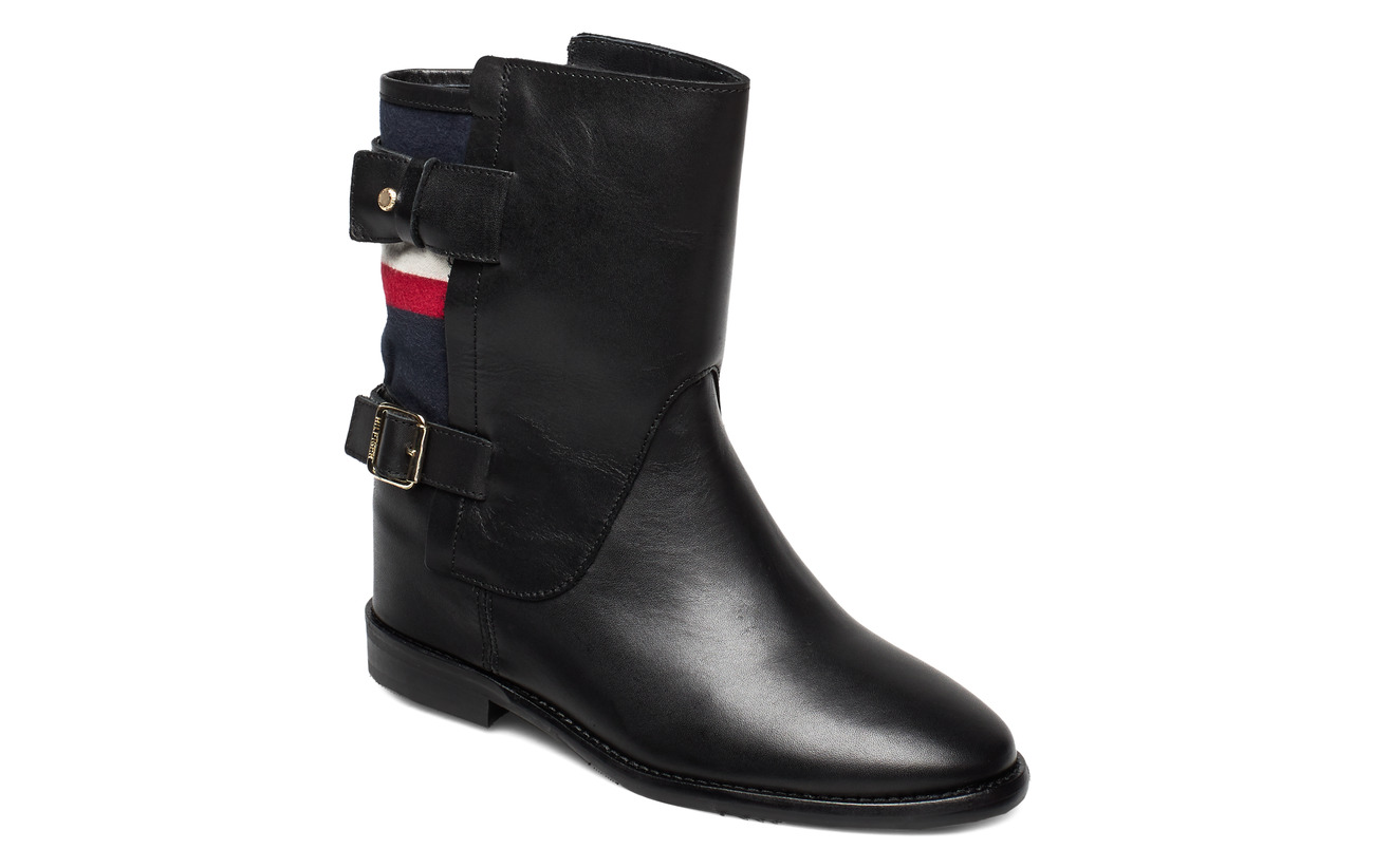 tommy hilfiger wedge boots