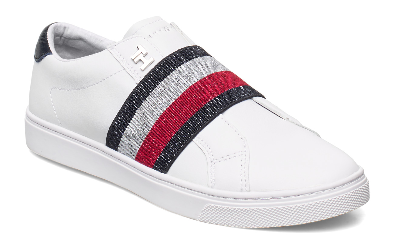 tommy hilfiger slip on elastic casual sneaker