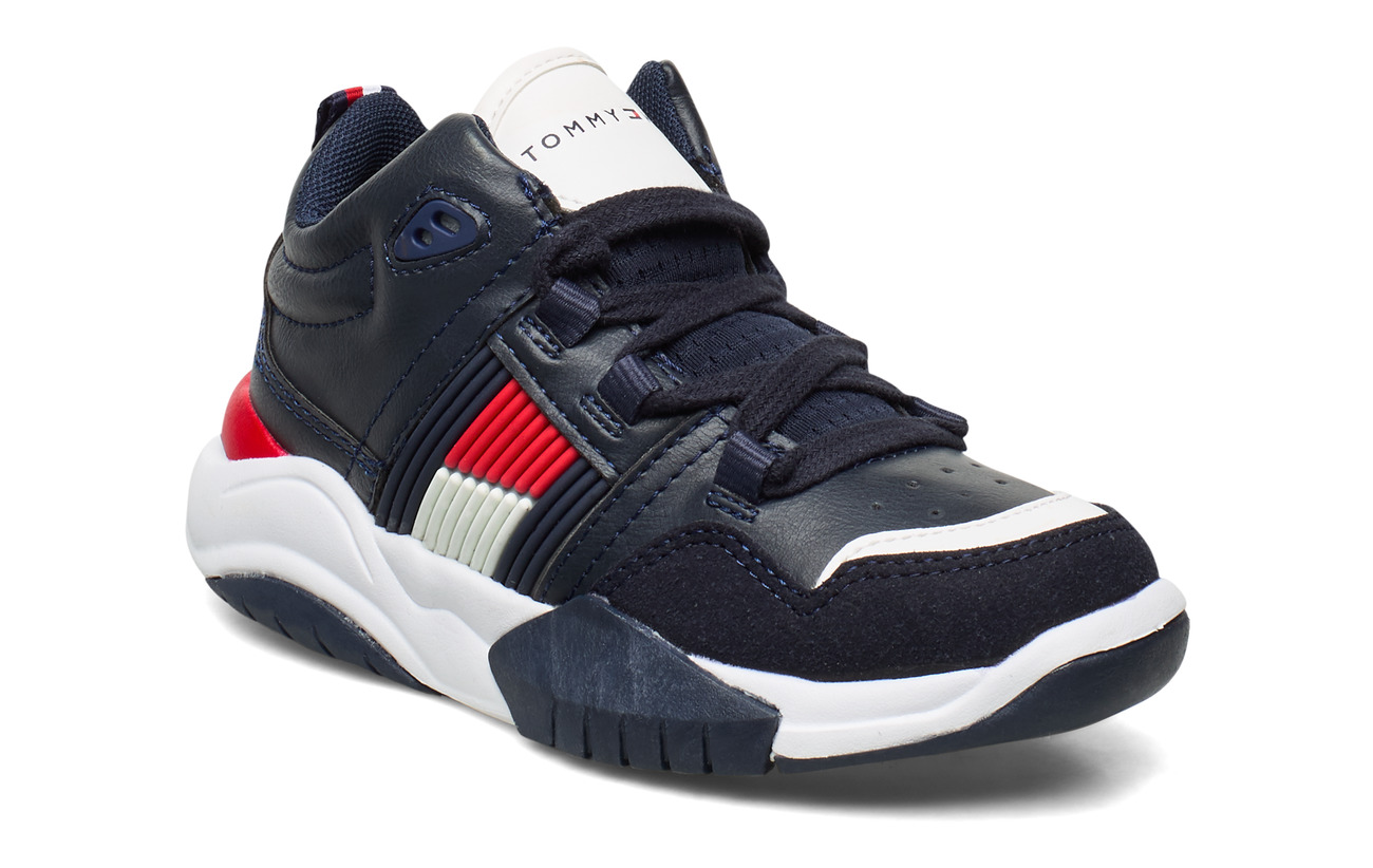 tommy hilfiger lace up sneakers