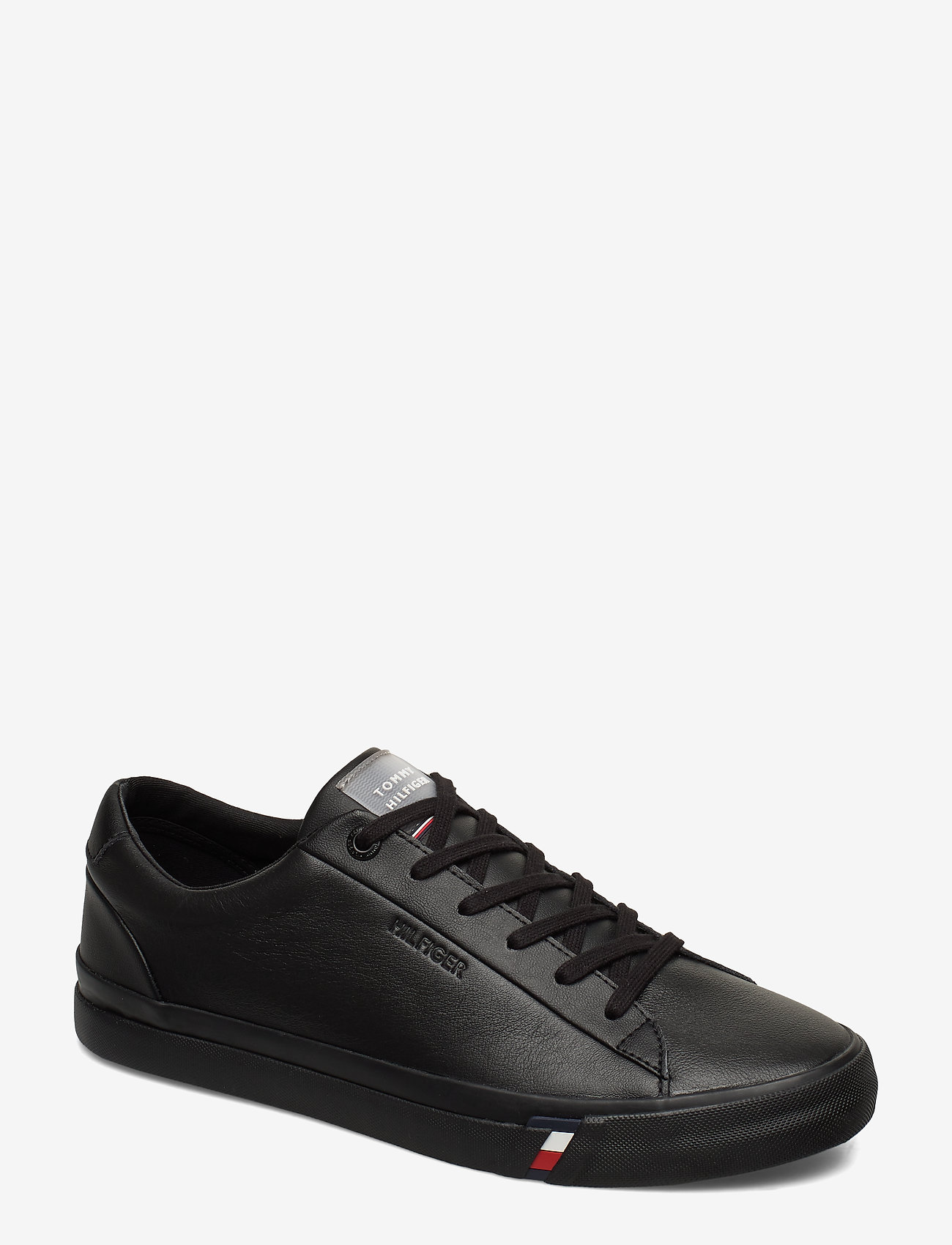 tommy hilfiger corporate leather sneaker fm0fm02672bds