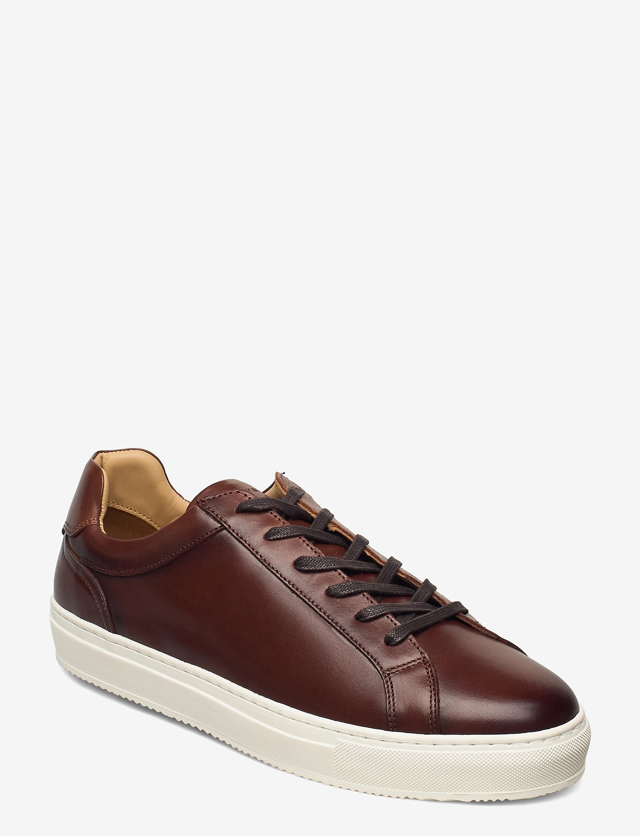 premium leather cupsole cognac