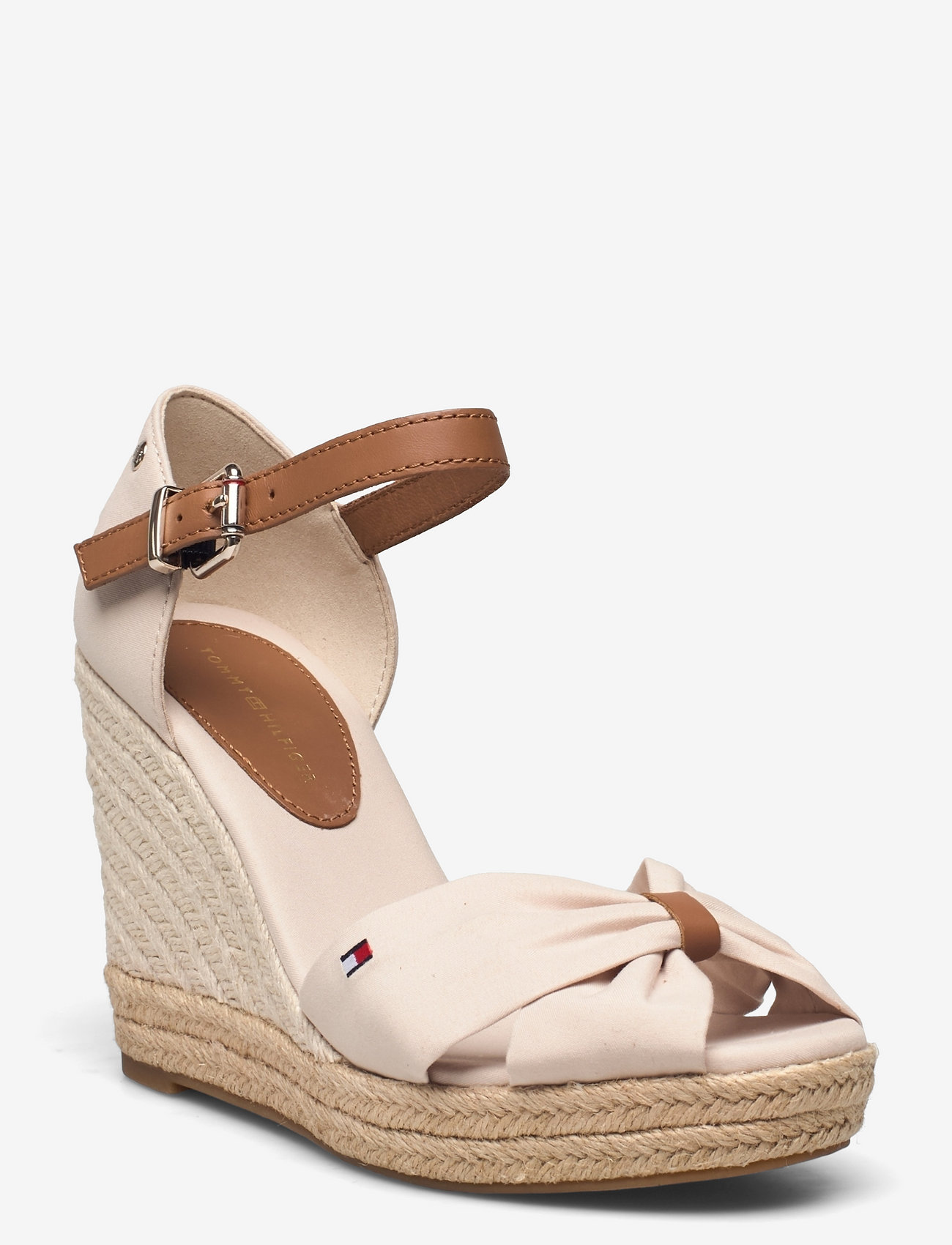 tommy hilfiger basic open toe high wedge