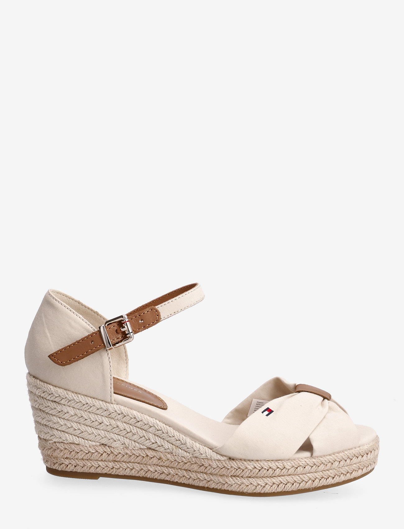 tommy hilfiger basic open toe mid wedge