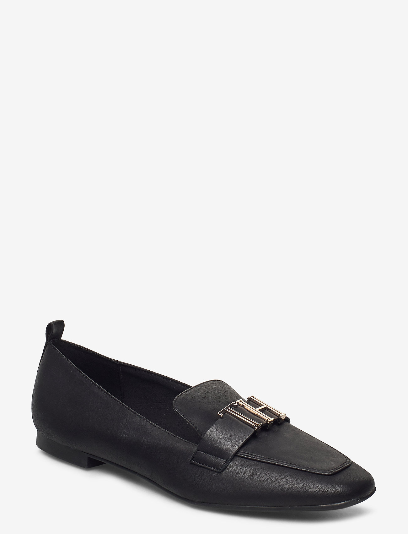 tommy hilfiger loafers black