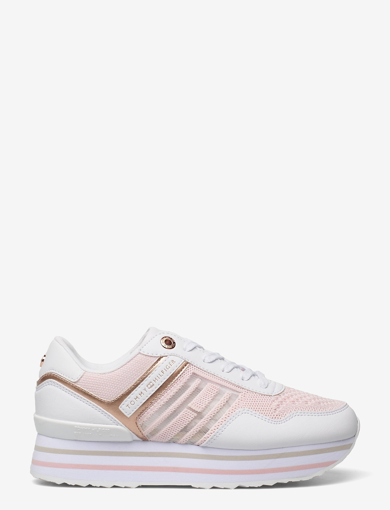 knitted flatform sneaker