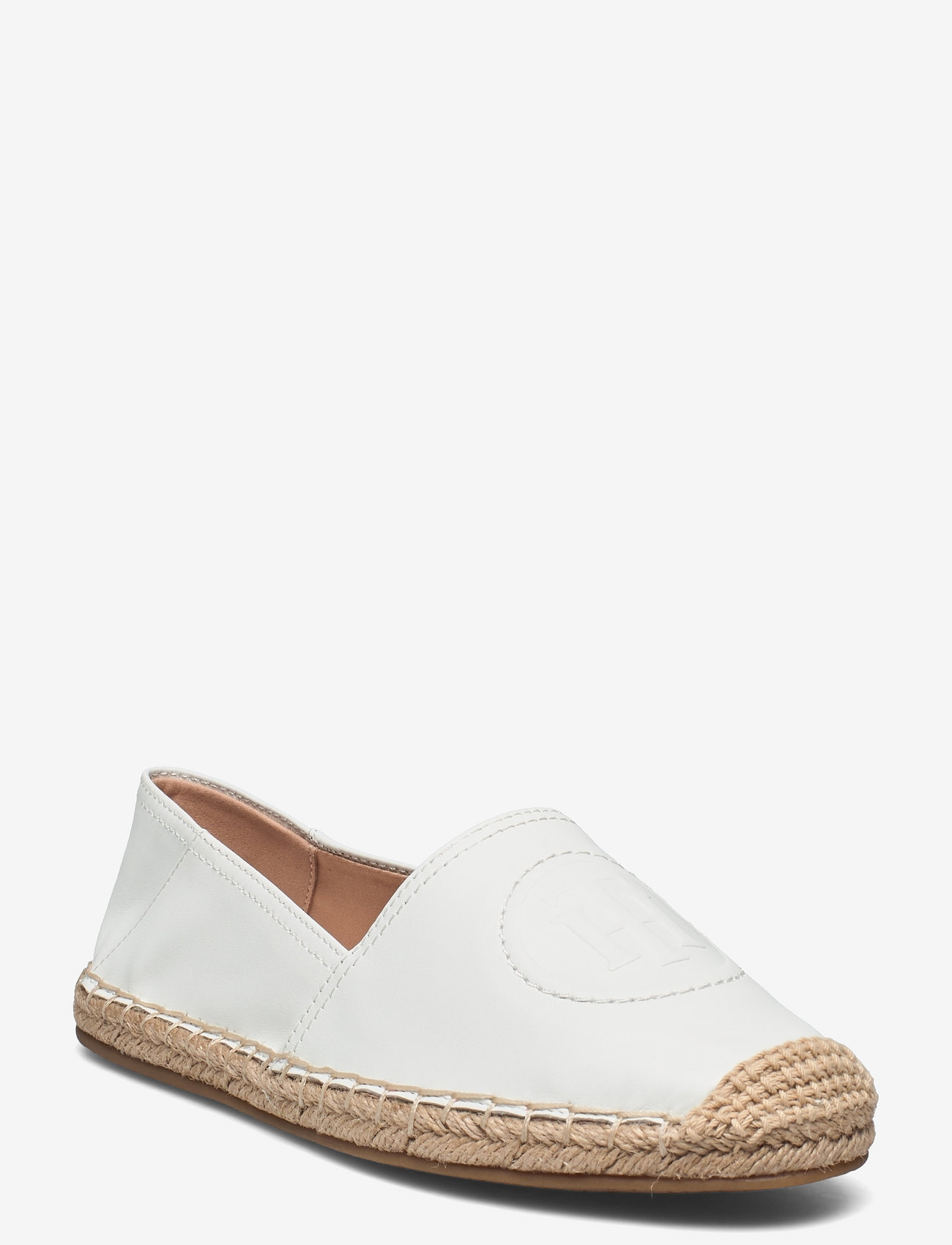 tommy hilfiger feminine leather espadrille