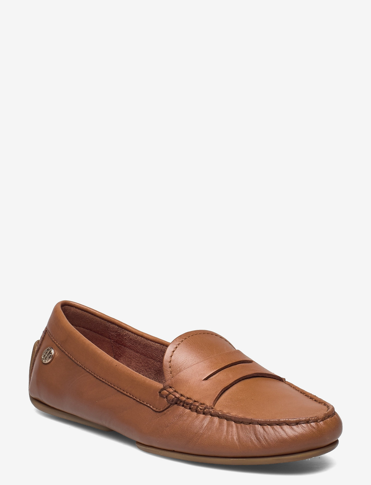 tommy loafers leather