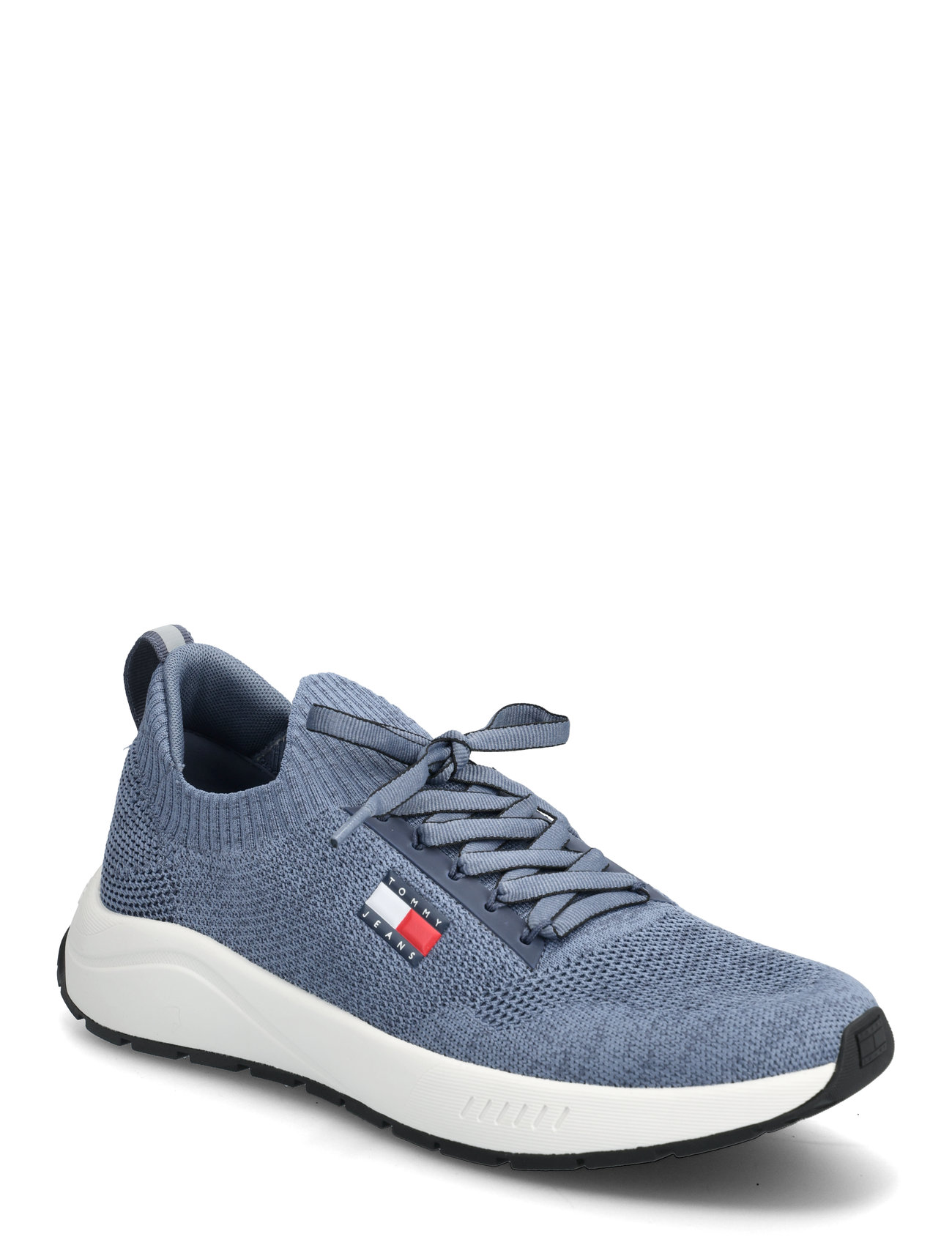 Tjm Runner Knitted Lave Sneakers Blue Tommy Hilfiger