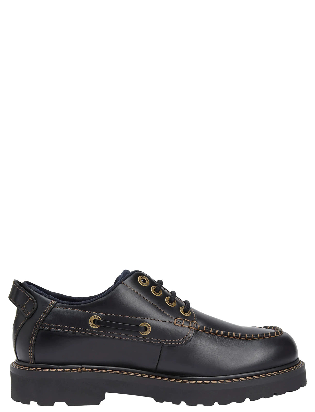 TOMMY HILFIGER Archive 01 Boot Schuh Leder Schwarz - 45 - Herren