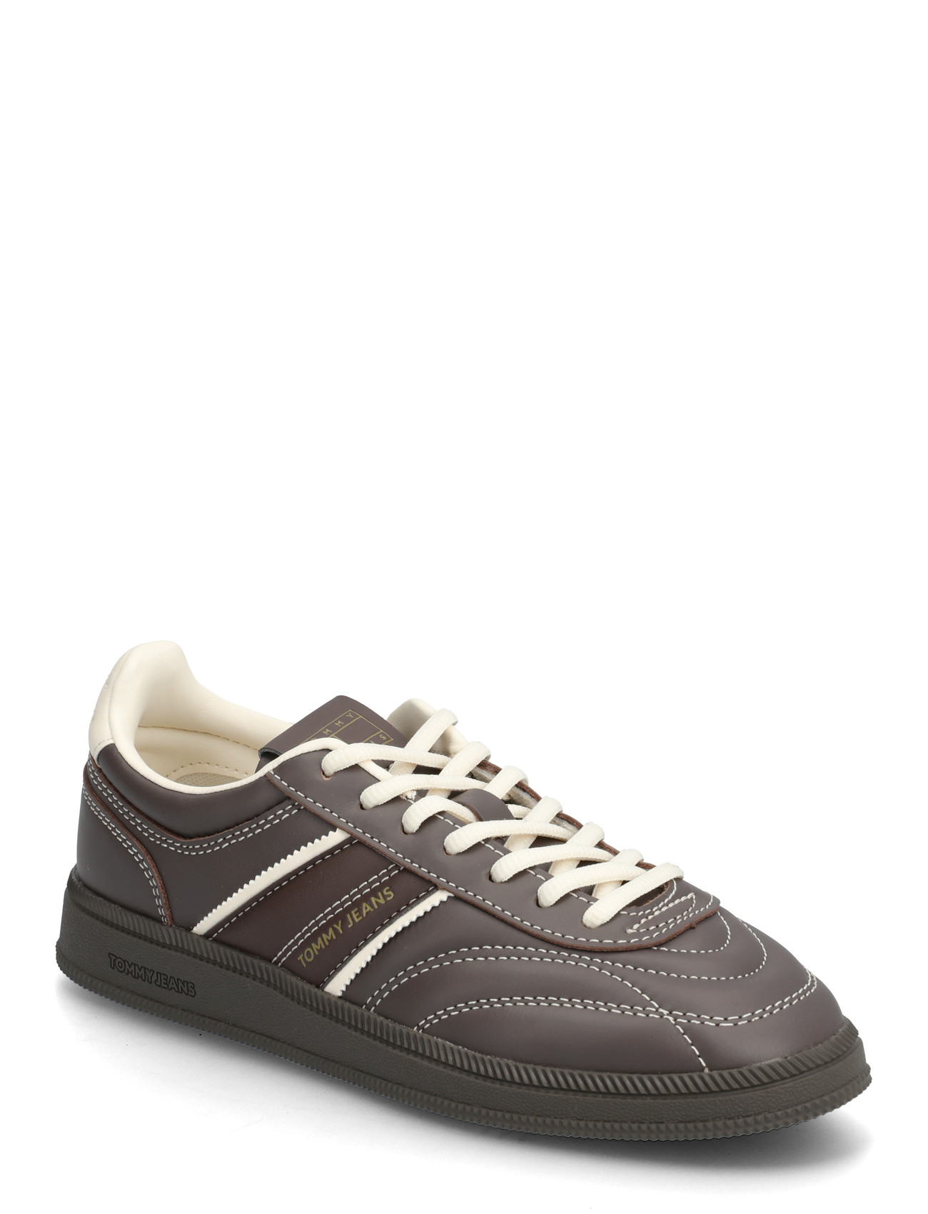 TOMMY HILFIGER The Greenwich Edge Leder Braun - 40 - Damen