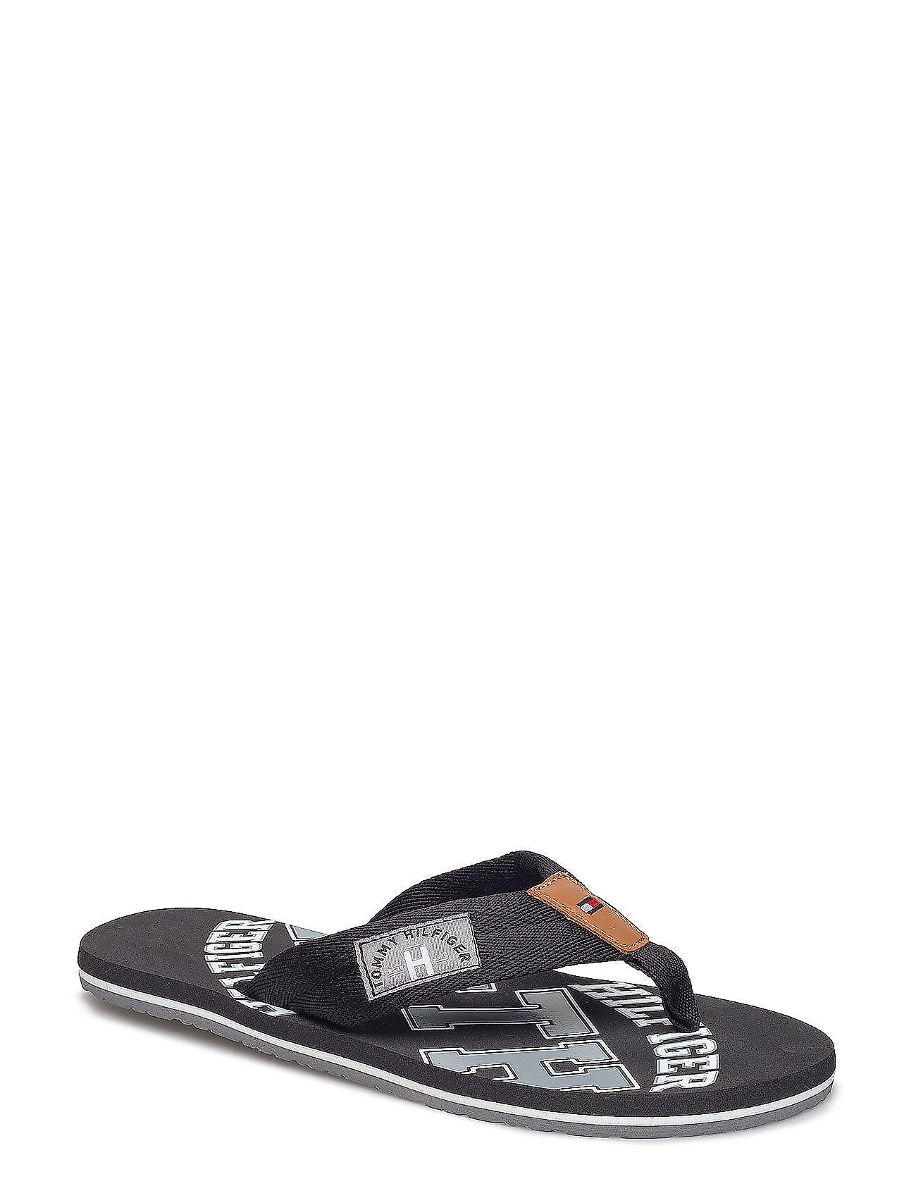 TOMMY HILFIGER Essential Th Beach Sandale Schwarz - 41 - Herren