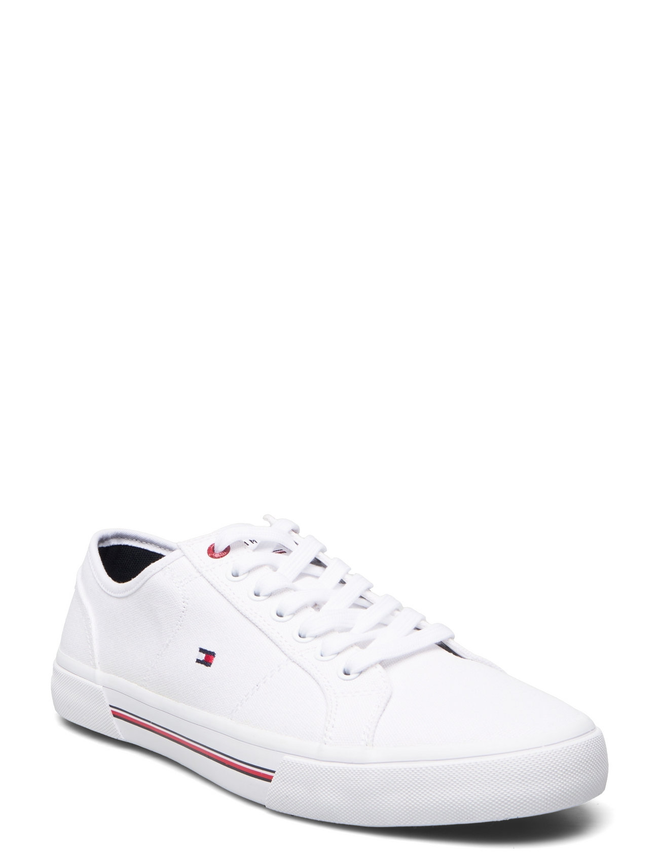 Core Corporate Vulc Canvas Low-top Sneakers White Tommy Hilfiger