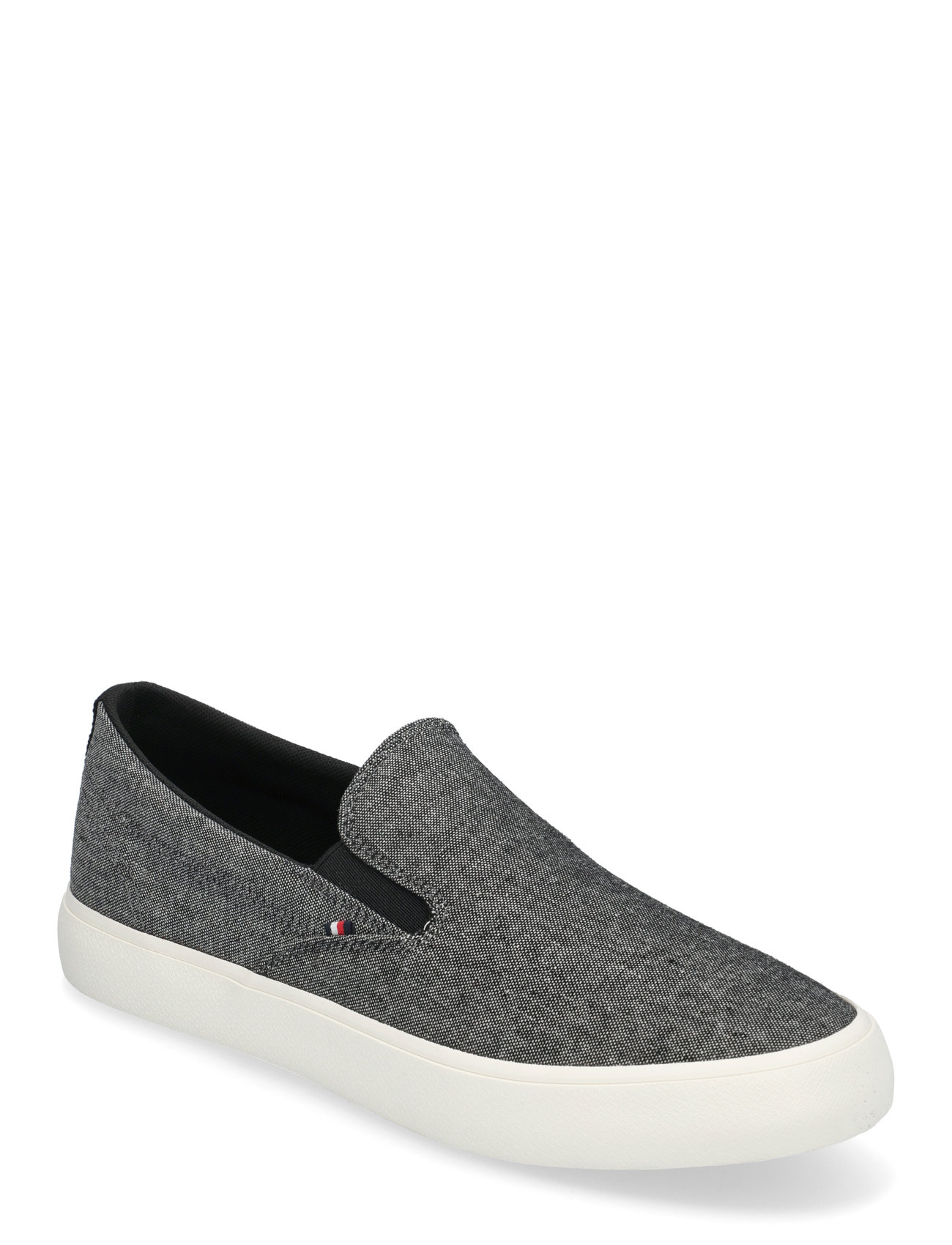 Tommy Hilfiger Th Hi Vulc Low Slip On Ch Svart