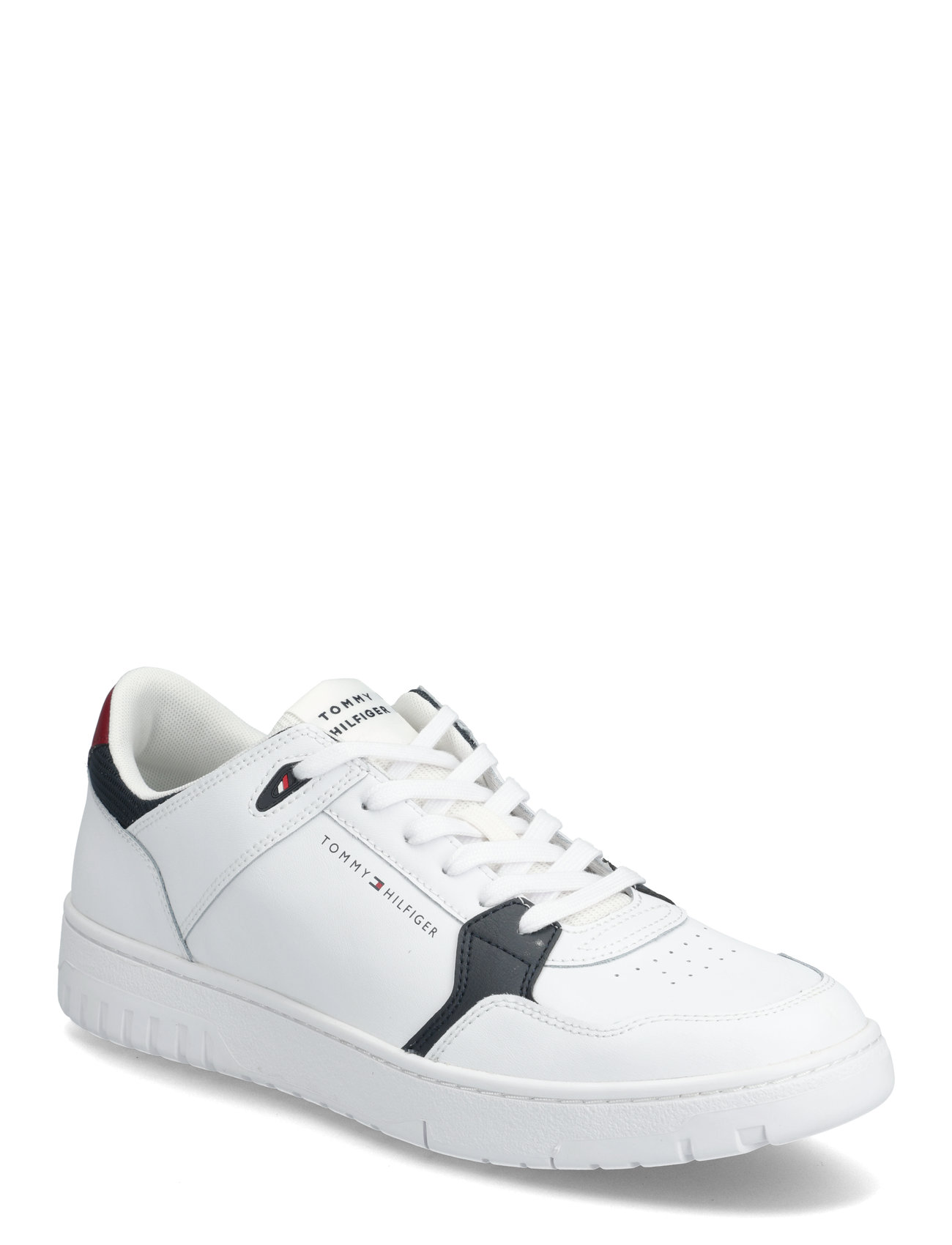 Th Basket Core Lite Lth Mix Lave Sneakers White Tommy Hilfiger