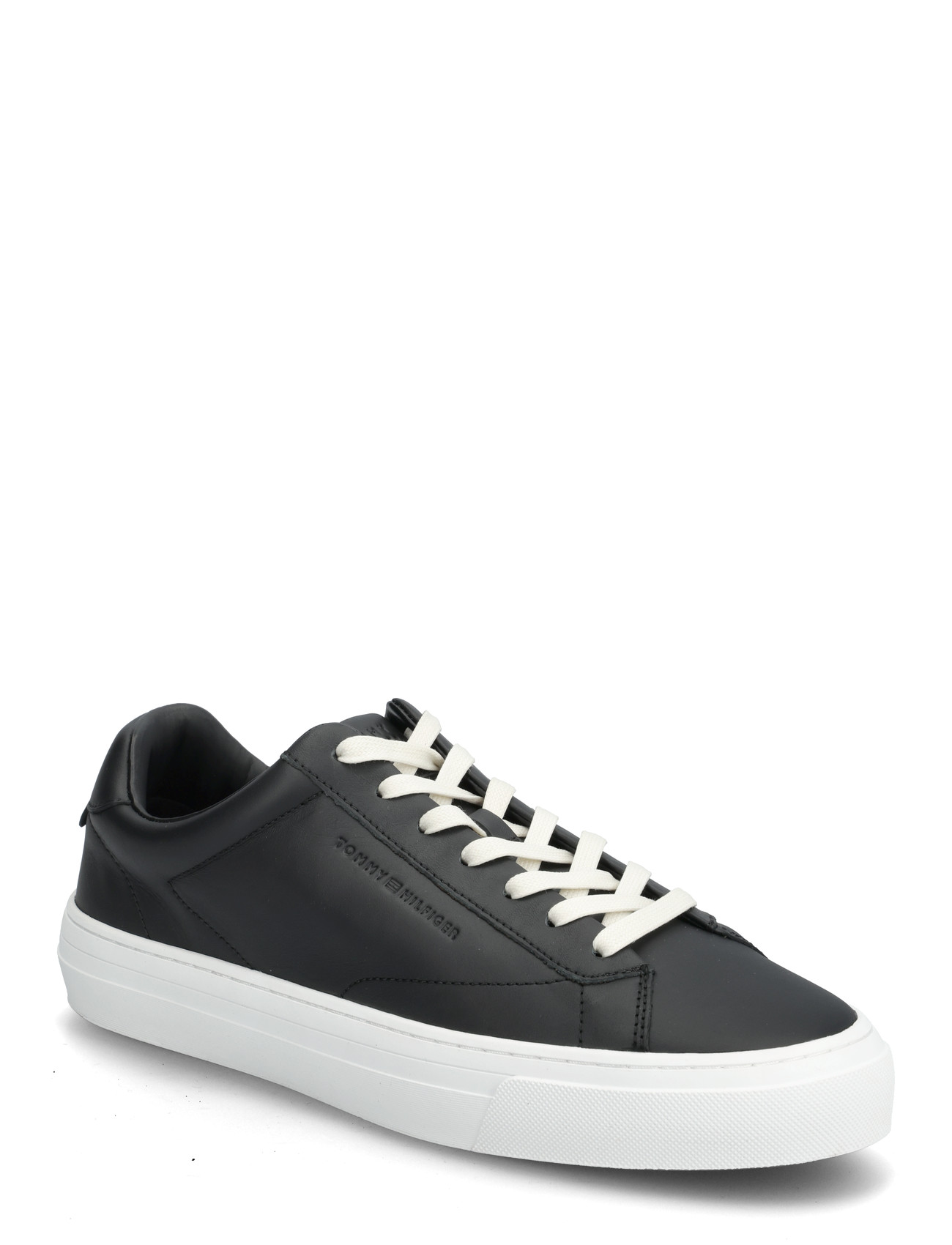 TOMMY HILFIGER Premium Kleid Cupsole Lth Schwarz - 44 - Herren