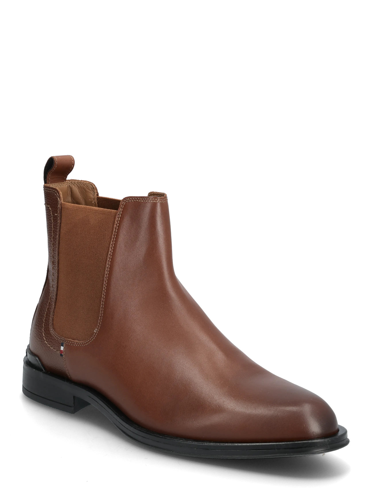 Tommy Hilfiger Corporate Hilfiger Lth Cheslea, 44, Brown, Støvler > Chelsea-Støvler, Herre