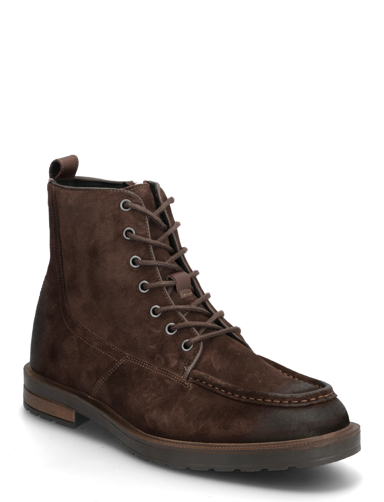 TOMMY HILFIGER Cleated Hilfiger W Sde Moc Stiefel Braun - 45 - Herren