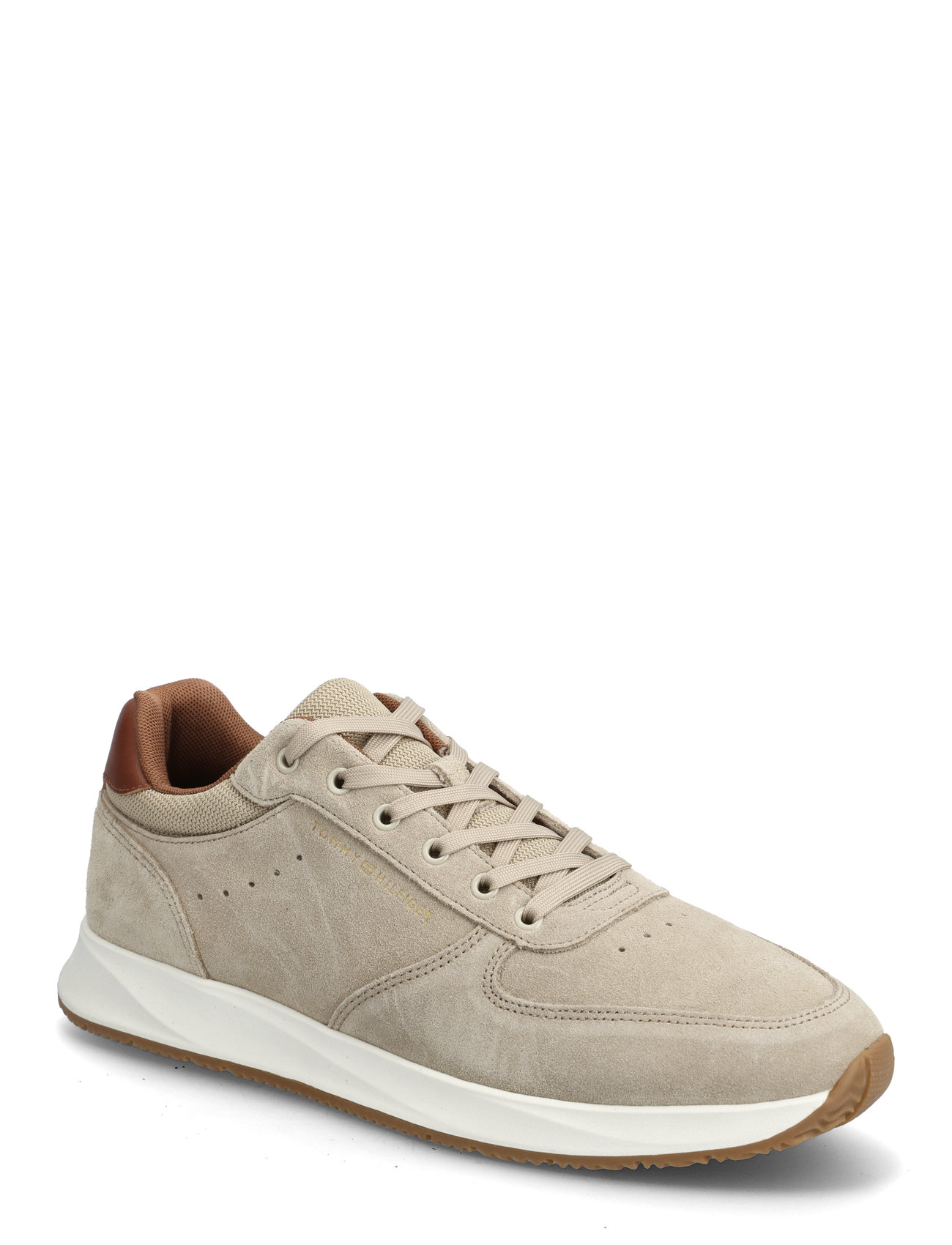 Premium Suede Hybrid Lave Sneakers Beige Tommy Hilfiger