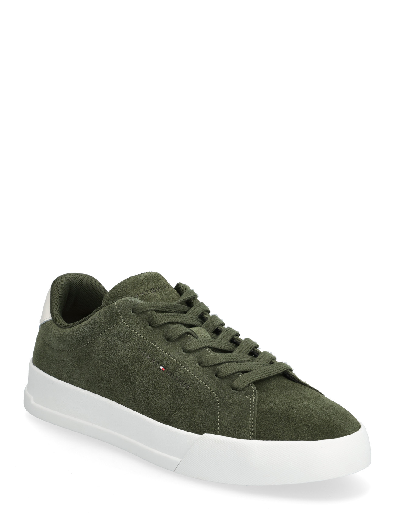 TOMMY HILFIGER Th Court Core Wildleder Khaki - 42 - Herren