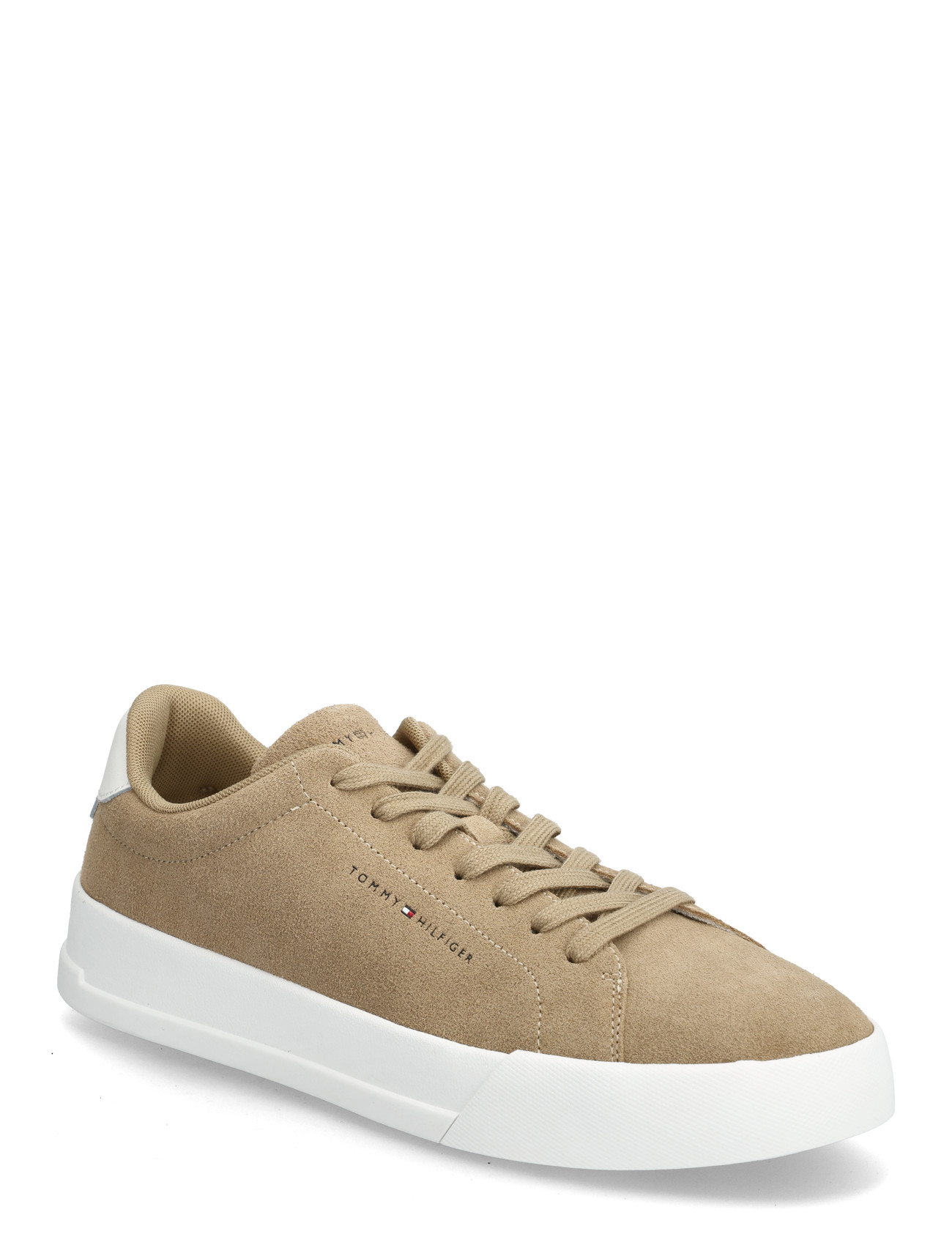 TOMMY HILFIGER Th Court Core Wildleder Beige - 43 - Herren