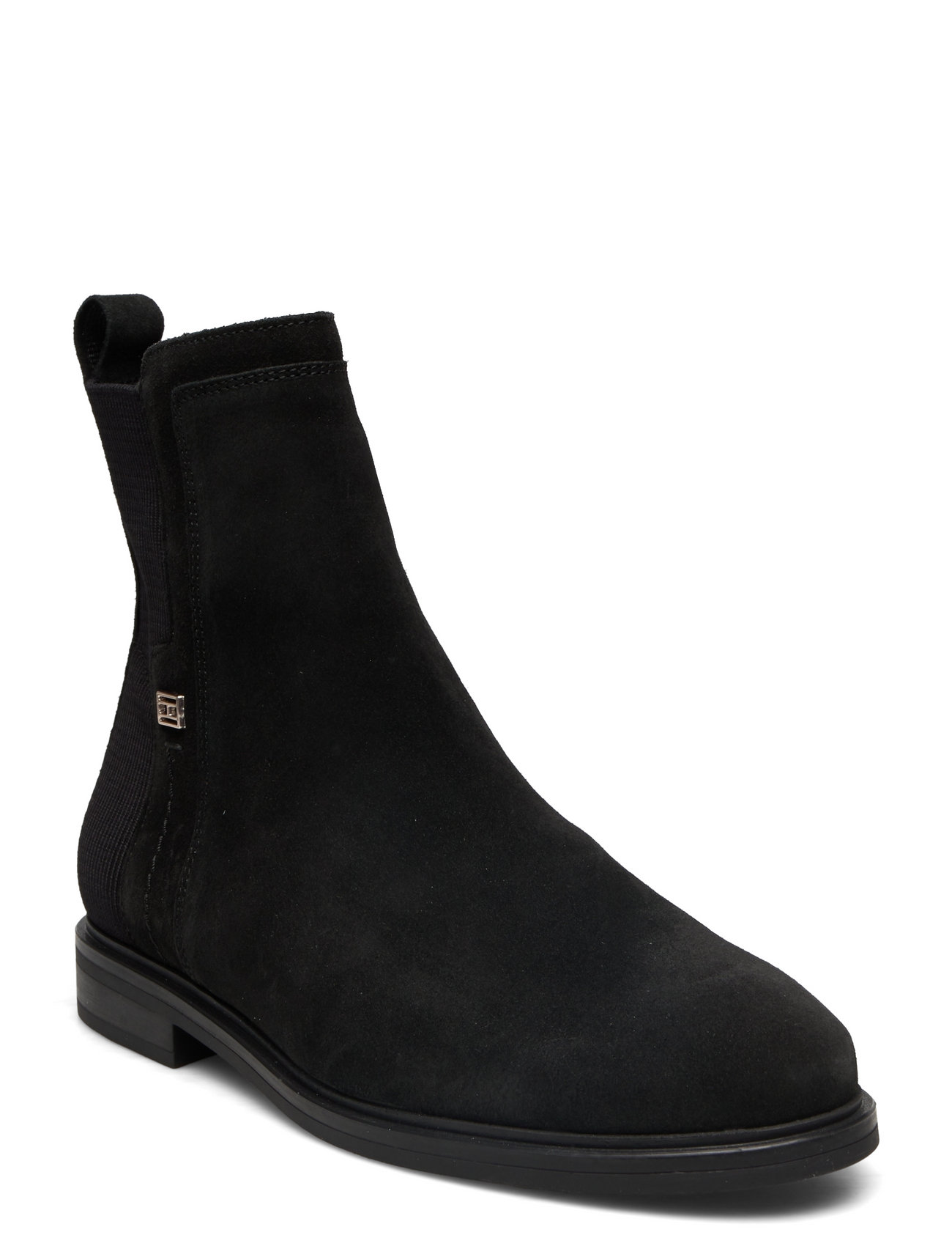 Tommy Essentials Boot Shoes Boots Ankle Boots Ankle Boots Flat Heel Black Tommy Hilfiger