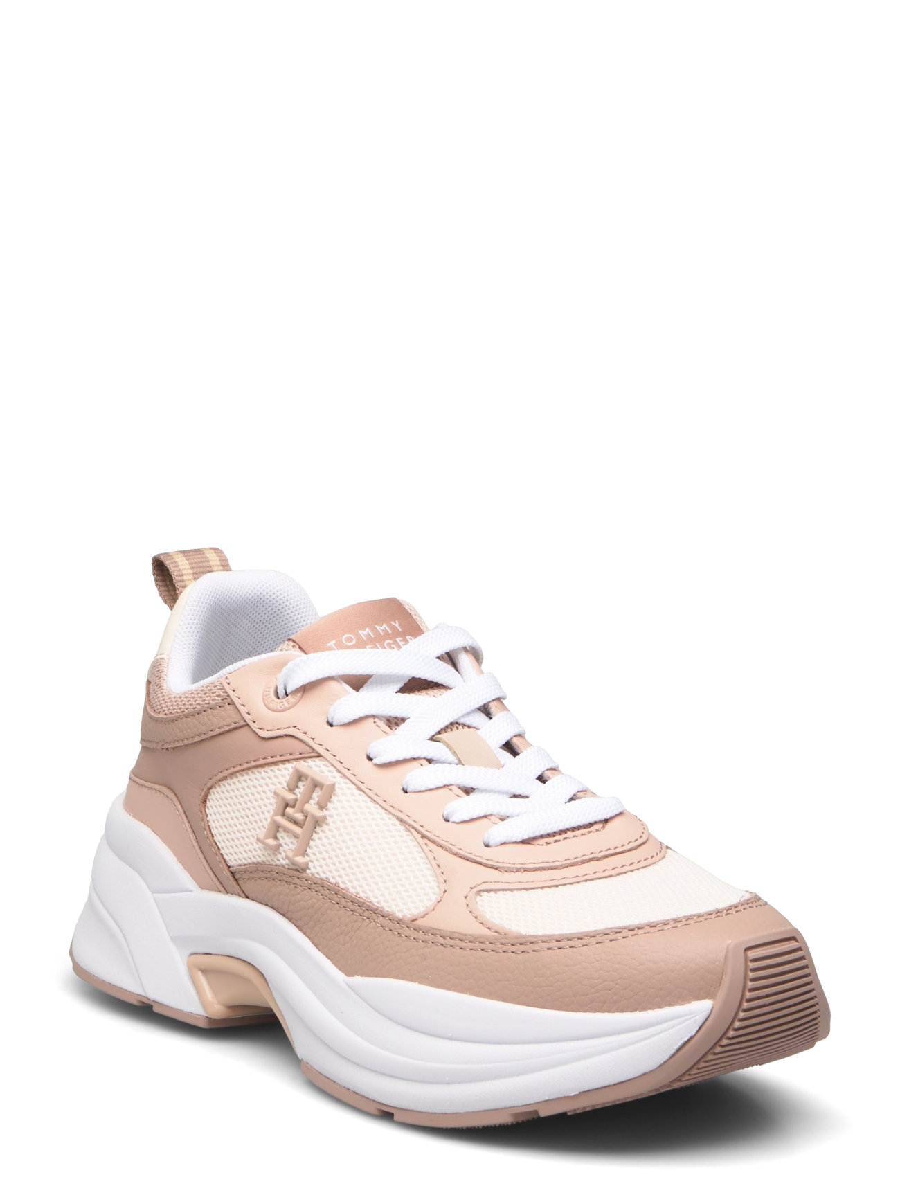 Th Chunky Runner Shoes Sneakers Chunky Sneakers Pink Tommy Hilfiger