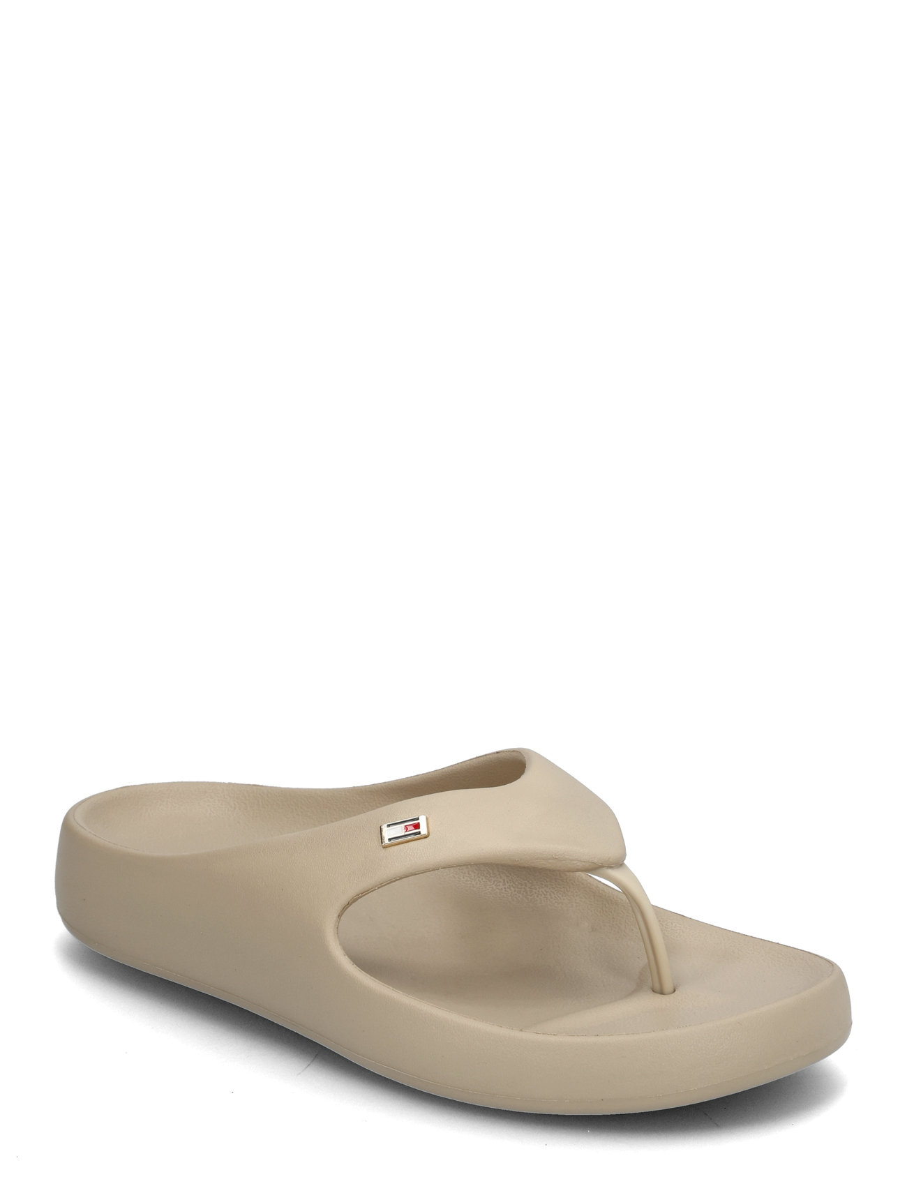 Th Comfort Beach Sandal Shoes Sandals Flat Sandals Beige Tommy Hilfiger