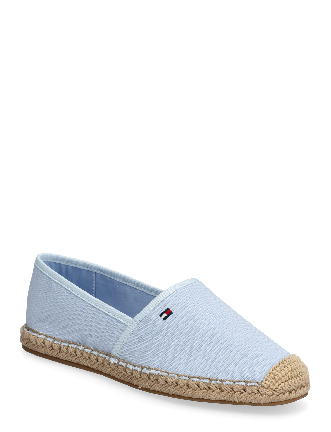 Tommy Hilfiger Flag Canvas Espadrille, 40, Blue, Espadriller > Flade Espadriller, Dame