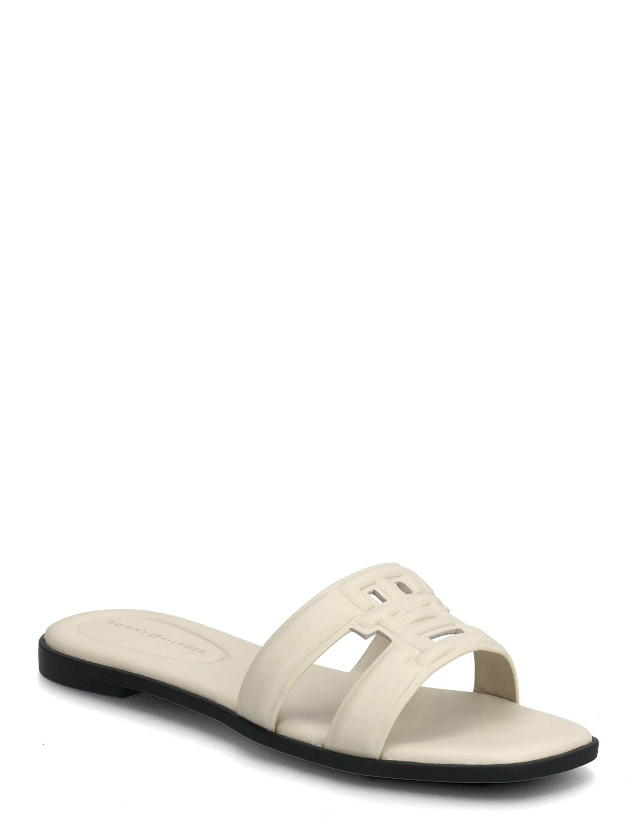 TOMMY HILFIGER Th Logo Strap Mule Cream - 40 - Damen