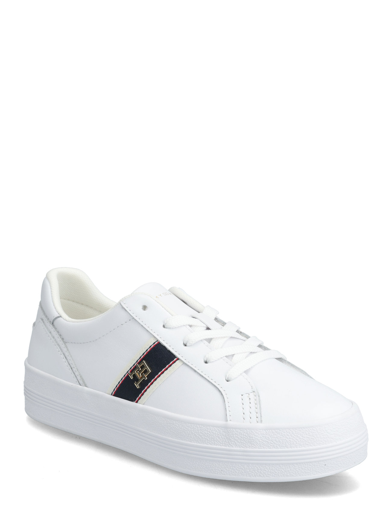 Vulc Webbing Sneaker Lave Sneakers White Tommy Hilfiger