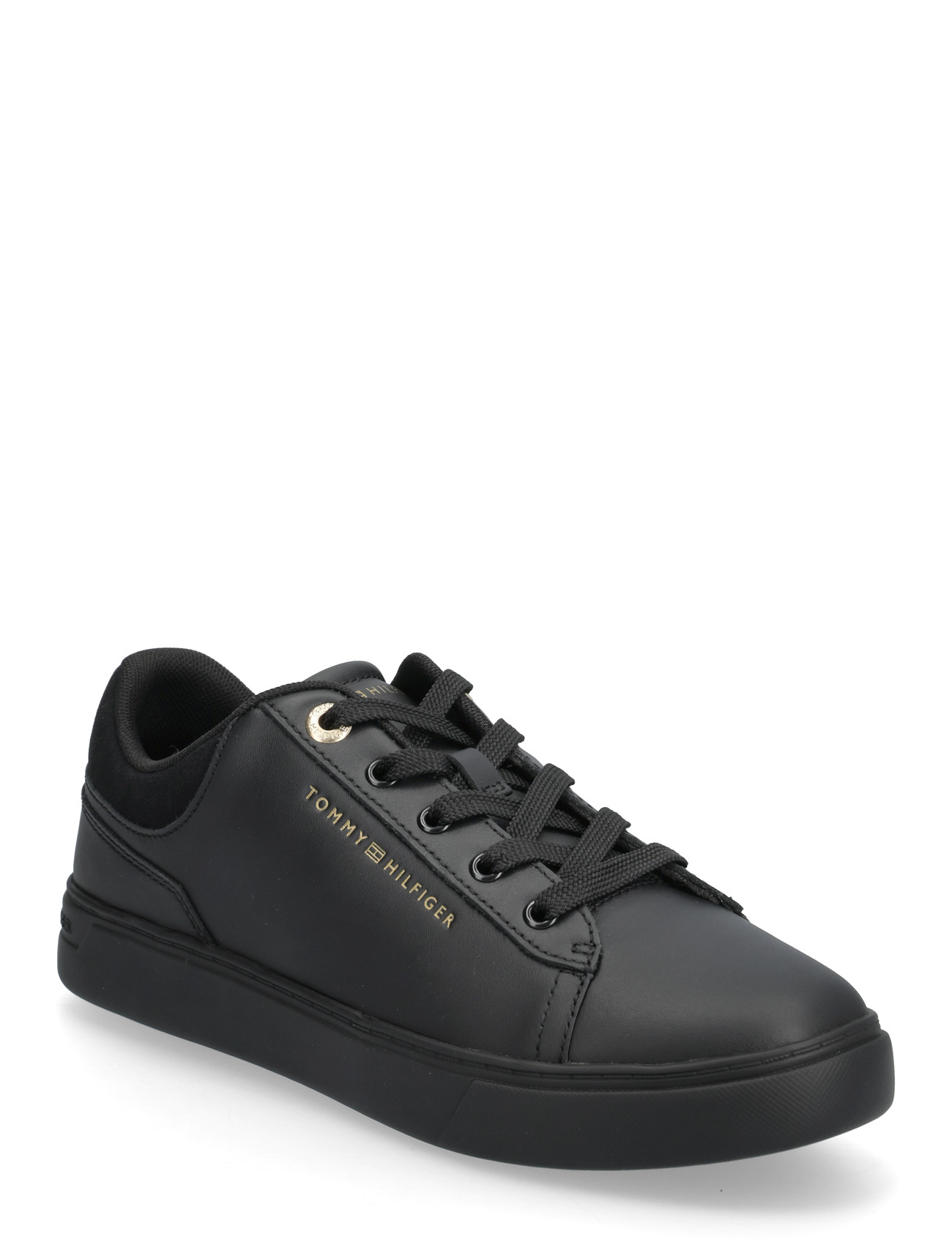 Tommy Hilfiger Casual Cupsole Sneaker, 37, Black, Sneakers > Sneakers Med Lav Top, Dame