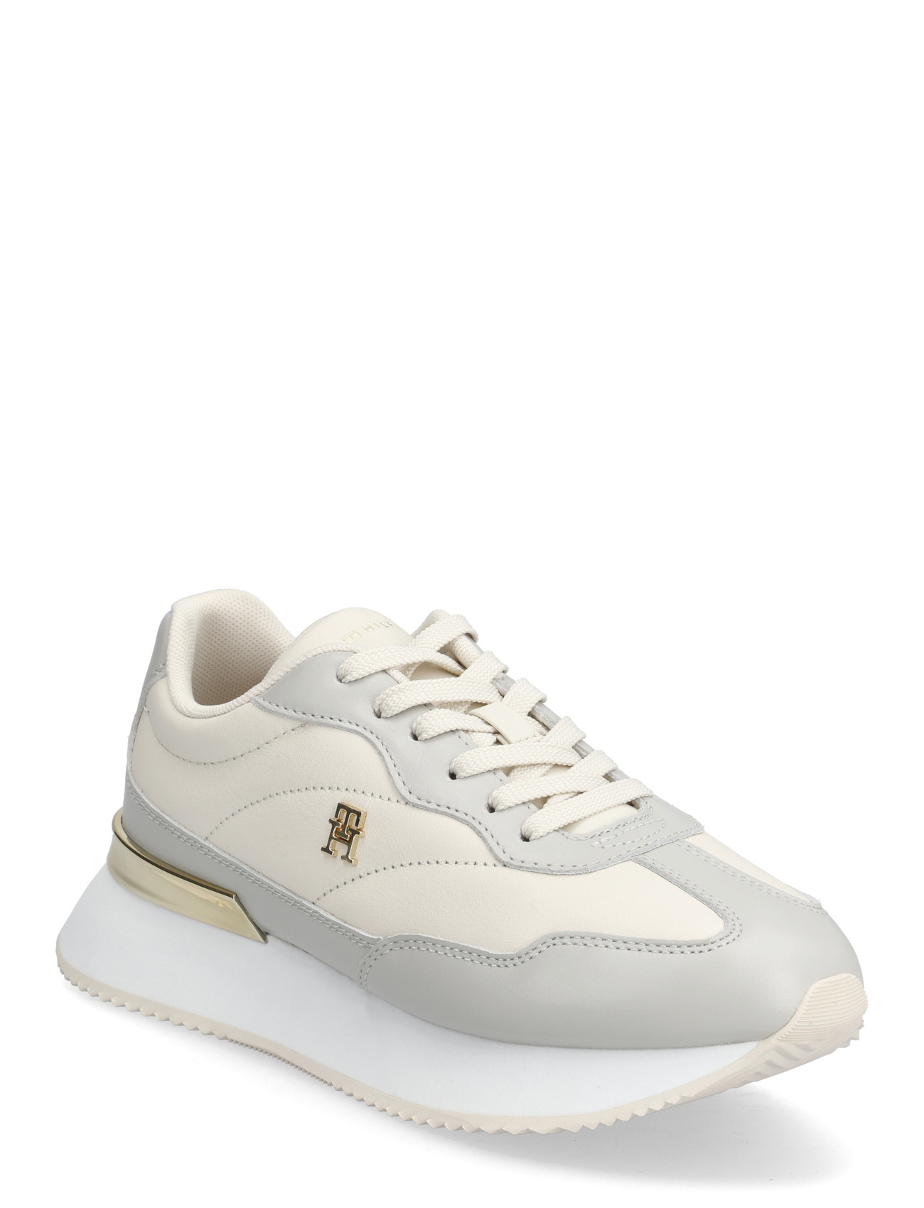 Tommy Hilfiger Chic Fashion Runner, 38, Grey, Sneakers > Sneakers Med Lav Top, Dame