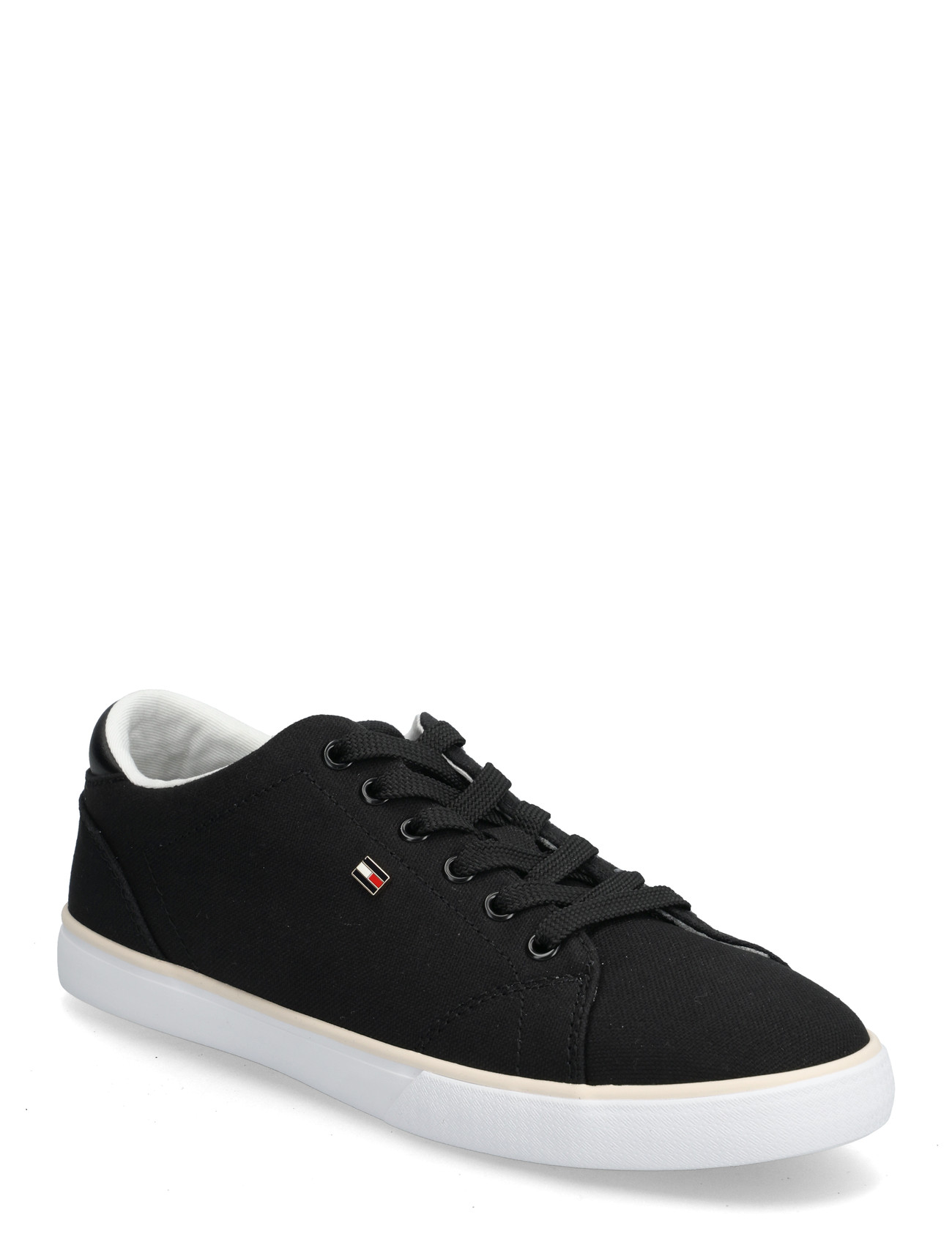 TOMMY HILFIGER Th Low Profile Vulc Canvas Schwarz - 40 - Damen