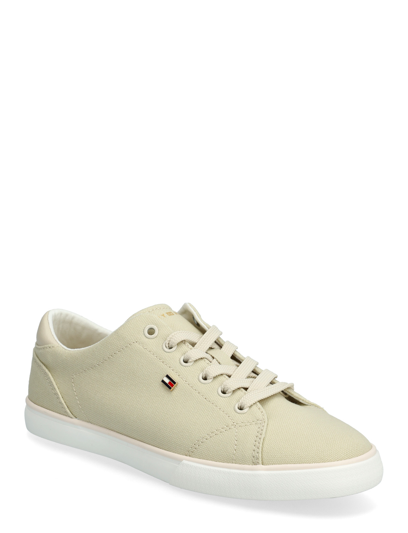 TOMMY HILFIGER Th Low Profile Vulc Canvas Beige - 42 - Damen