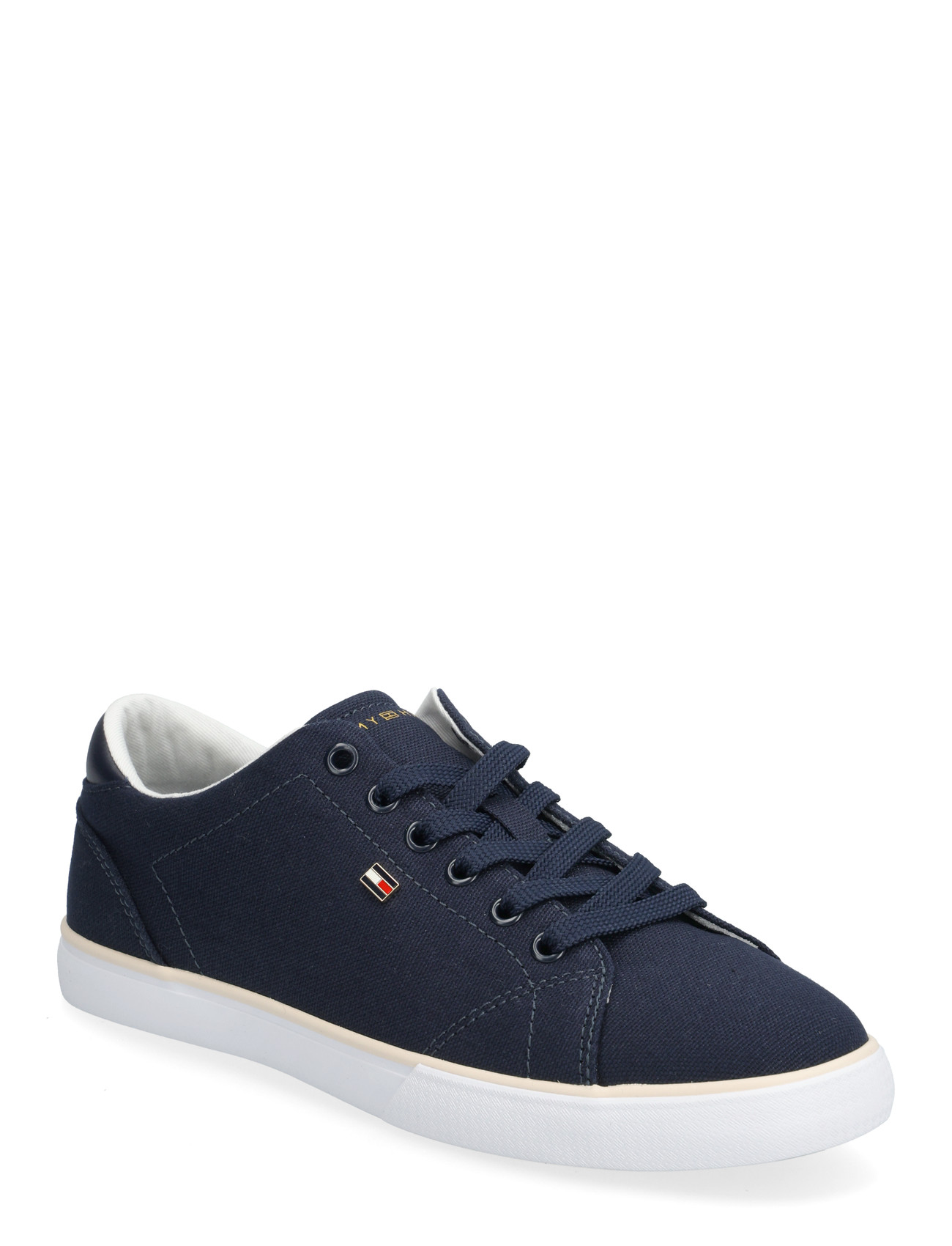 TOMMY HILFIGER Th Low Profile Vulc Canvas Navy - 37 - Damen